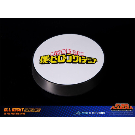 First 4 Figures - My Hero Academia - All Might Silver Age Standard Edition Estatua de PVC