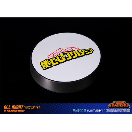 First 4 Figures - My Hero Academia - All Might Silver Age Standard Edition Estatua de PVC