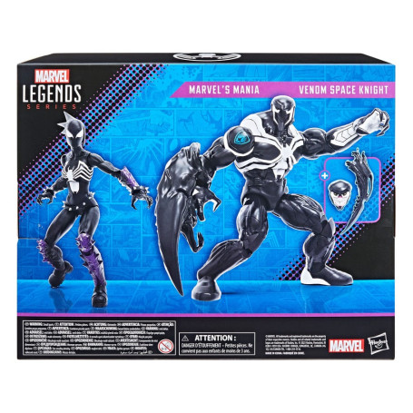 Marvel Legends Caballeros del Espacio - Mania & Venom Space Knight 2 pack