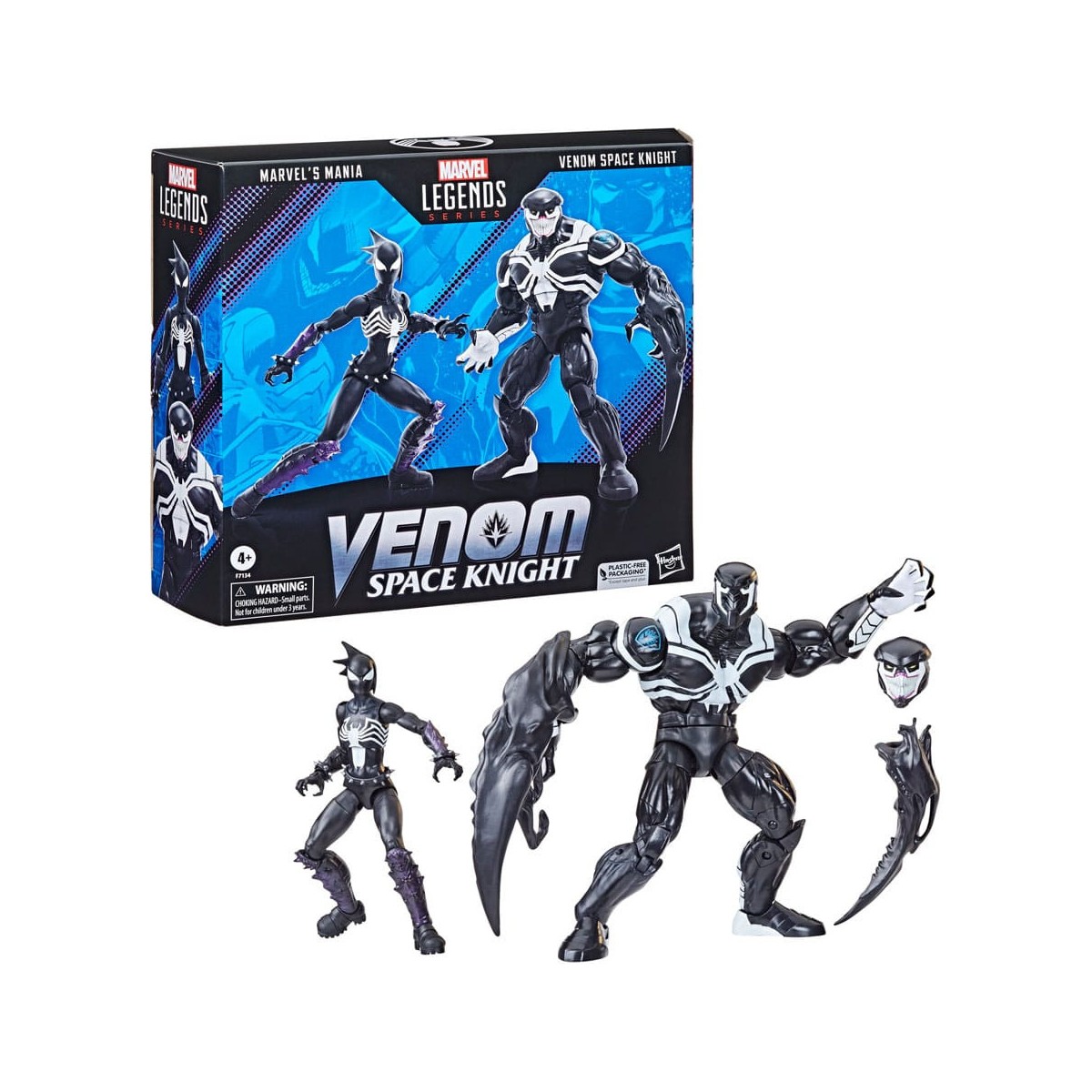 Marvel Legends Caballeros del Espacio - Mania & Venom Space Knight 2 pack