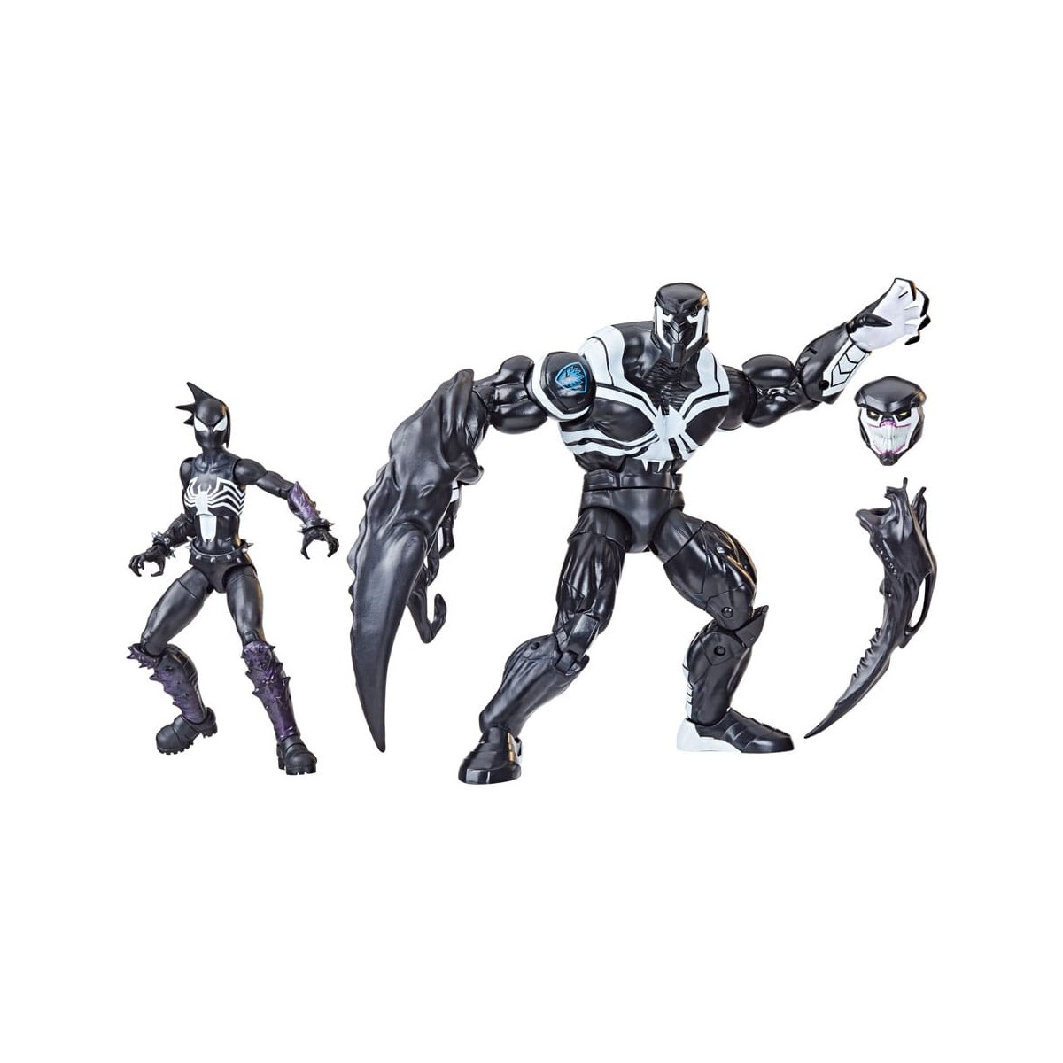 Marvel Legends Caballeros del Espacio - Mania & Venom Space Knight 2 pack