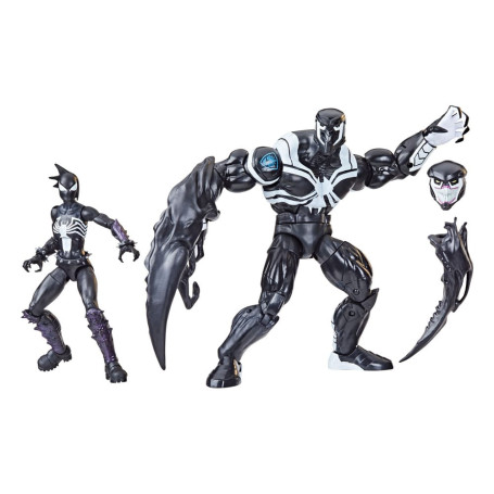 Marvel Legends Caballeros del Espacio - Mania & Venom Space Knight 2 pack