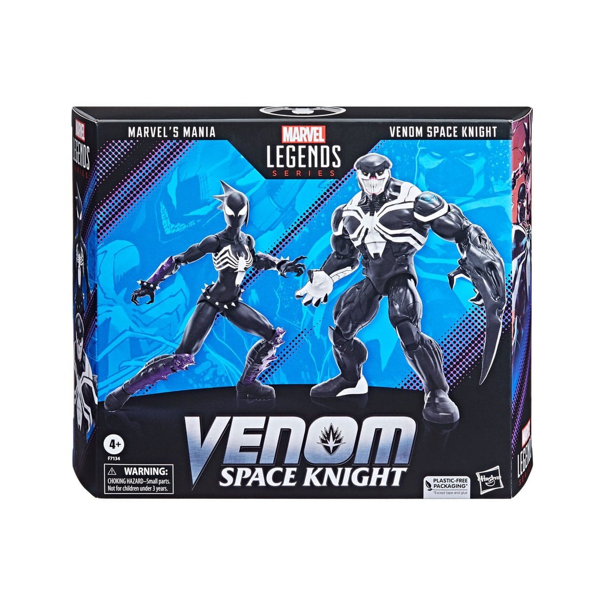 Marvel Legends Caballeros del Espacio - Mania & Venom Space Knight 2 pack