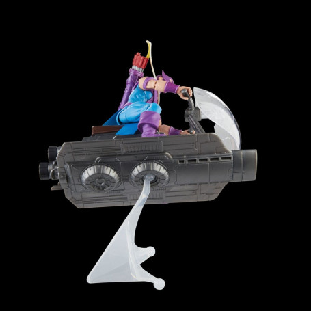 Marvel Legends - HAWKEYE CON SKY-CYCLE - Vengadores: Más allá de los poderosos de la Tierra