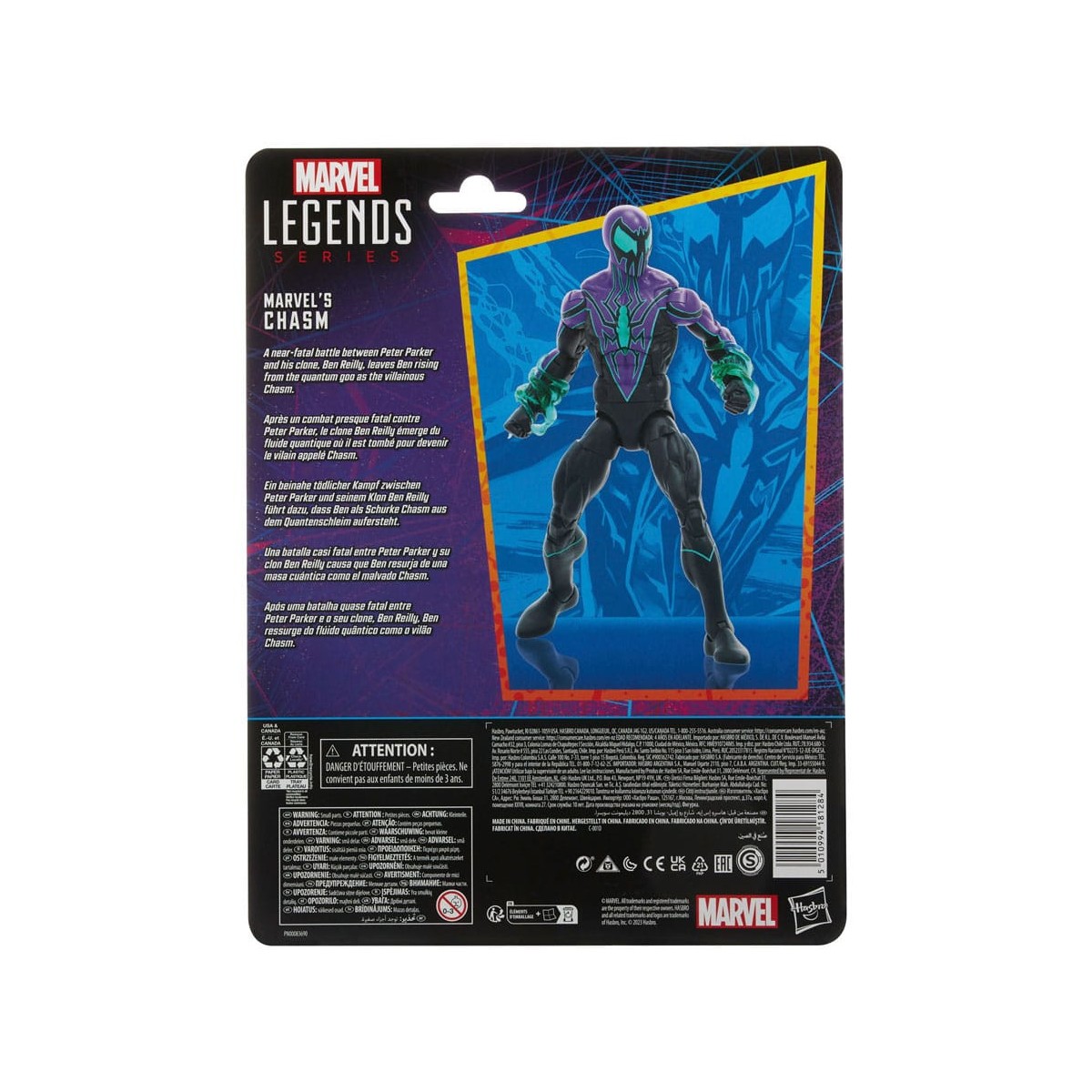 Colección Marvel Legends Retro - Chasm - Spider-Man
