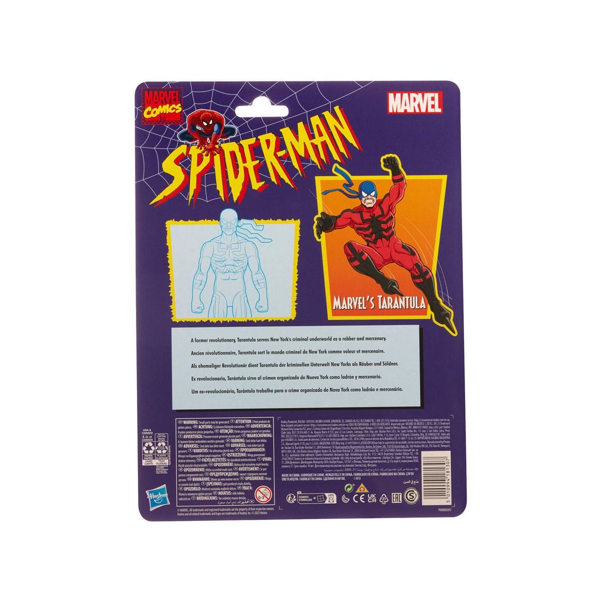 Colección Marvel Legends Retro - Tarántula - Spider-Man