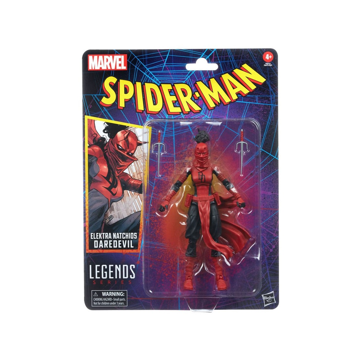Marvel Legends Retro Collection - Elektra Natchios Daredevil - Spider-Man