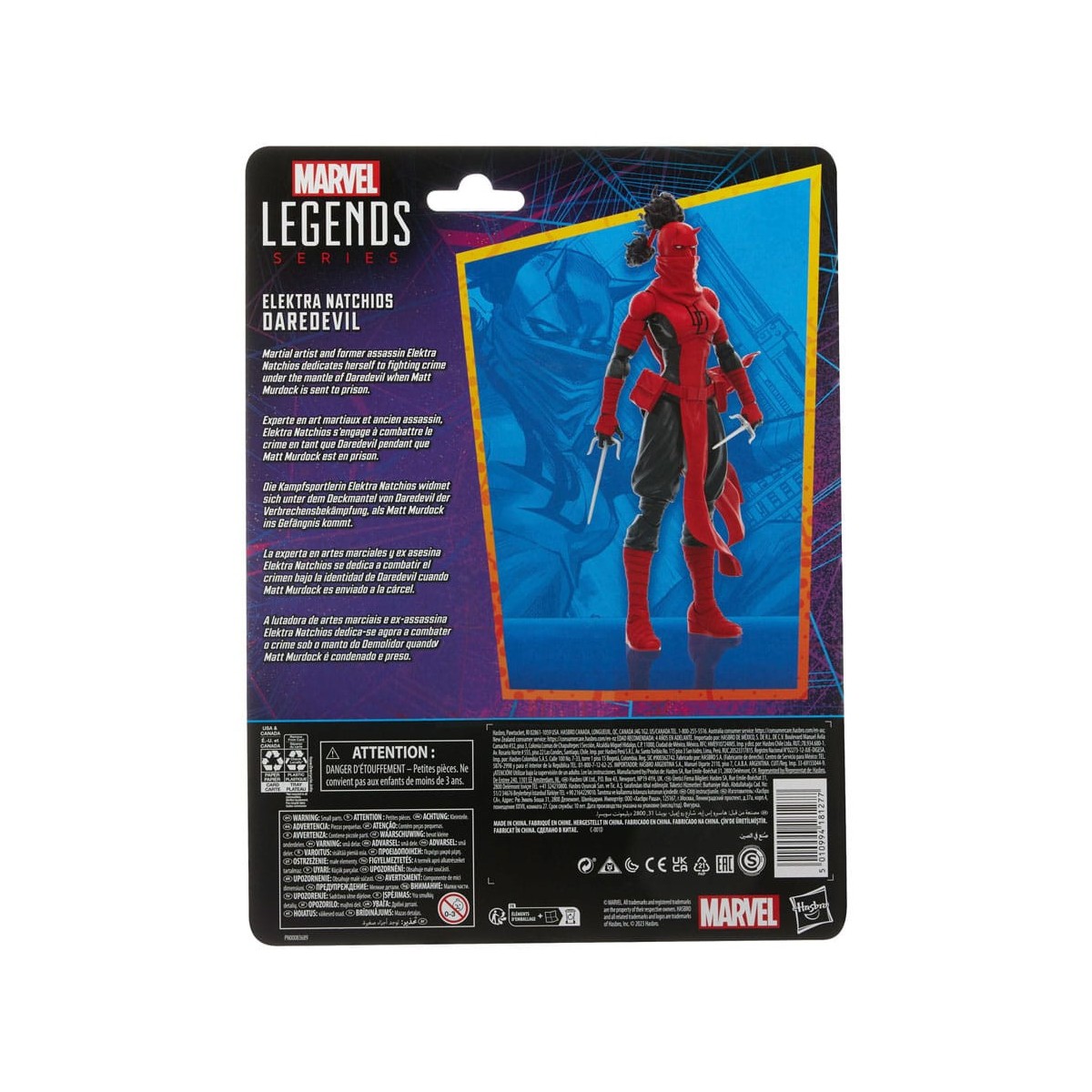 Marvel Legends Retro Collection - Elektra Natchios Daredevil - Spider-Man
