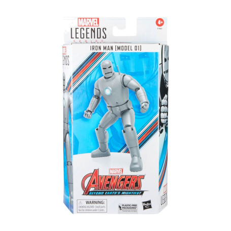 Marvel Legends - IRON MAN MODELO 01 - Vengadores: Más allá de los más poderosos de la Tierra