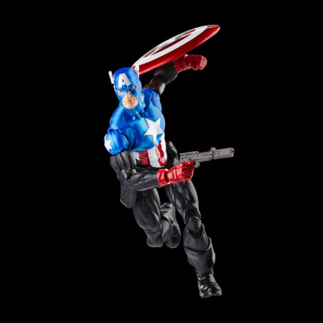 Marvel Legends - GORRA BUCKY Capitán América Bucky Barnes - Vengadores: Más allá de la Tierra más poderosa