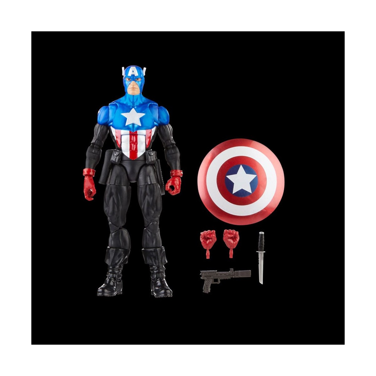 Marvel Legends - GORRA BUCKY Capitán América Bucky Barnes - Vengadores: Más allá de la Tierra más poderosa