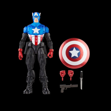 Marvel Legends - GORRA BUCKY Capitán América Bucky Barnes - Vengadores: Más allá de la Tierra más poderosa