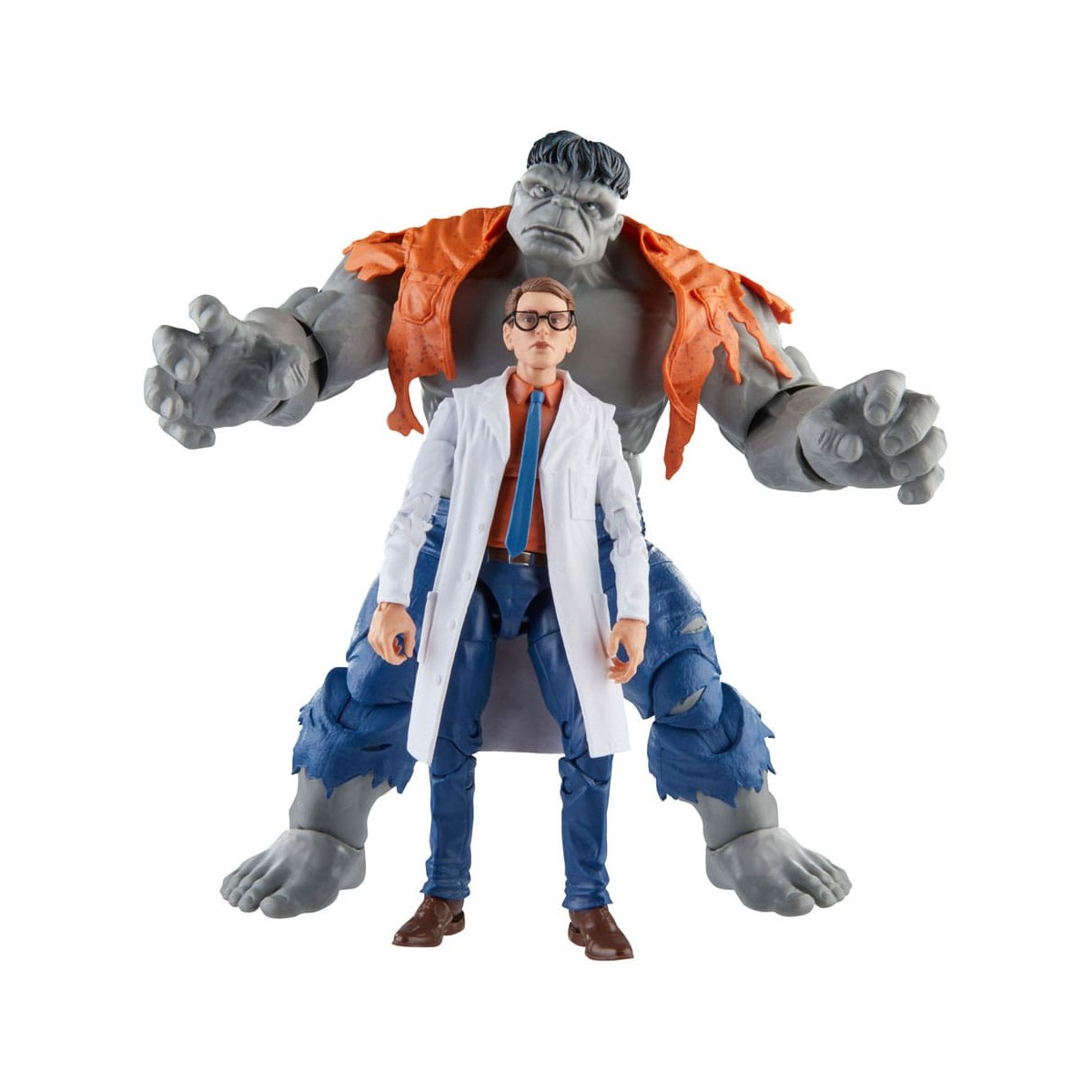 Leyendas Marvel - HULK GRIS Y DR. BRUCE BANNER - Vengadores: Más allá de la Tierra