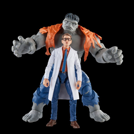 Leyendas Marvel - HULK GRIS Y DR. BRUCE BANNER - Vengadores: Más allá de la Tierra
