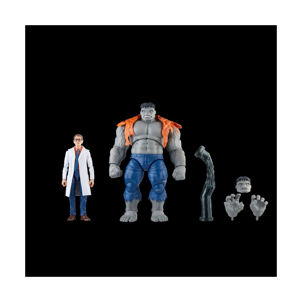 Leyendas Marvel - HULK GRIS Y DR. BRUCE BANNER - Vengadores: Más allá de la Tierra