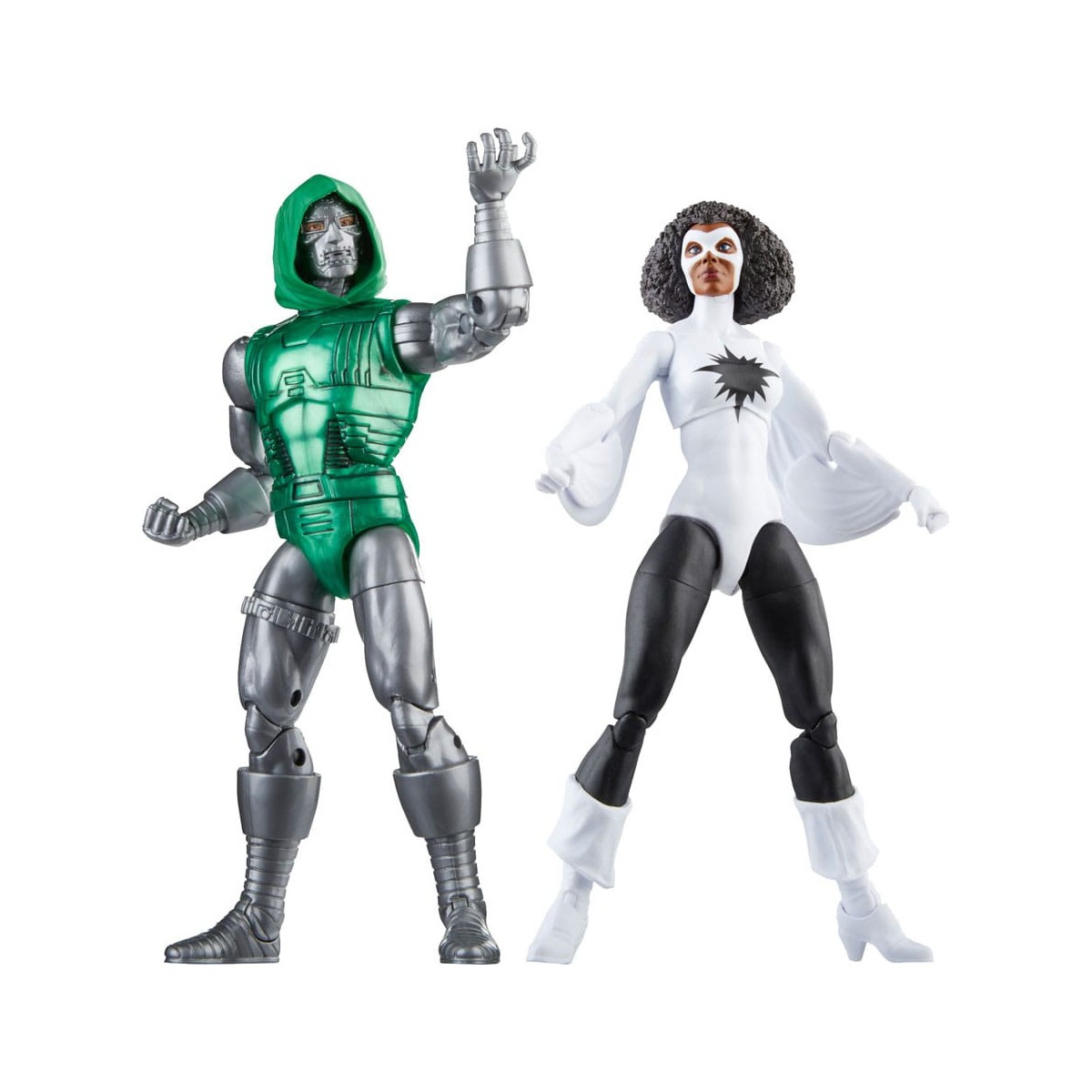 Marvel Legends - CAPITÁN MARVEL VS DR. DOOM - Vengadores: Más allá de los poderosos de la Tierra