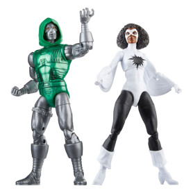 Marvel Legends - CAPITÁN MARVEL VS DR. DOOM - Vengadores: Más allá de los poderosos de la Tierra