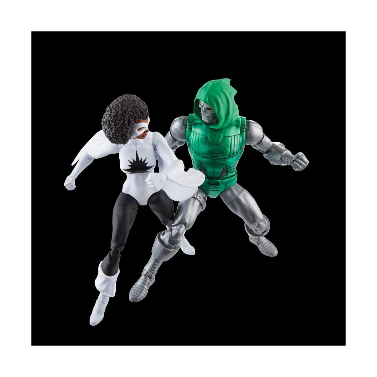Marvel Legends - CAPITÁN MARVEL VS DR. DOOM - Vengadores: Más allá de los poderosos de la Tierra