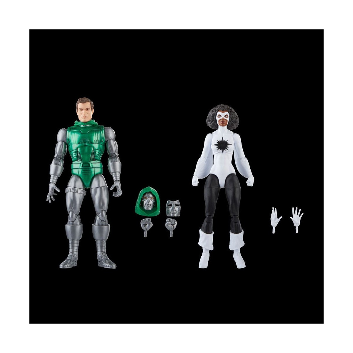 Marvel Legends - CAPITÁN MARVEL VS DR. DOOM - Vengadores: Más allá de los poderosos de la Tierra