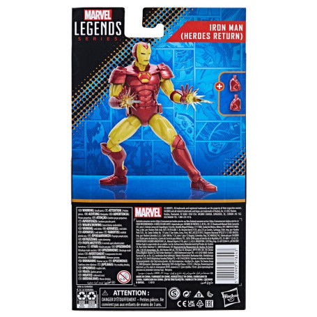 Marvel Legends Series - IRON MAN Heroes Return - Totalmente Impresionante Hulk Wave