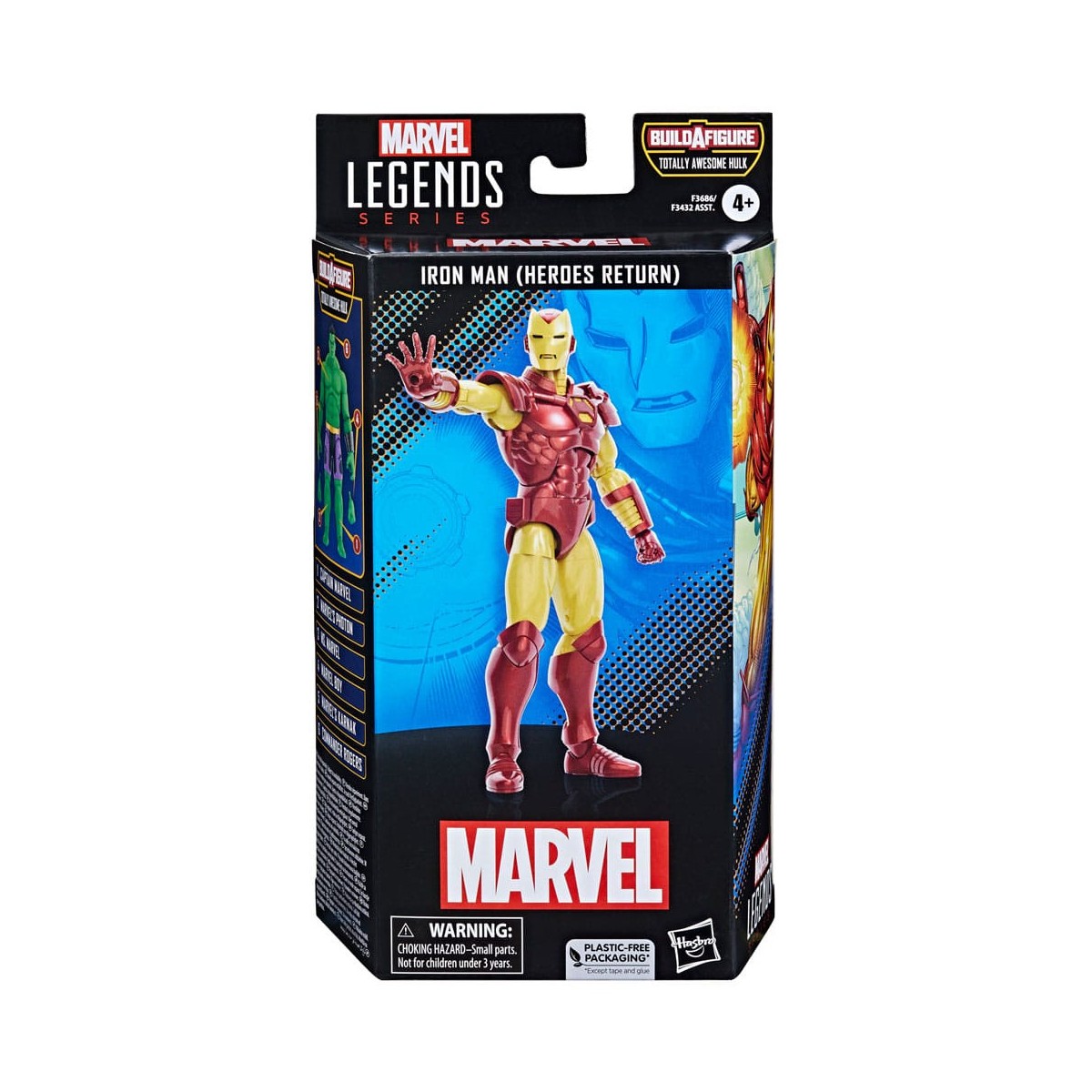 Marvel Legends Series - IRON MAN Heroes Return - Totalmente Impresionante Hulk Wave
