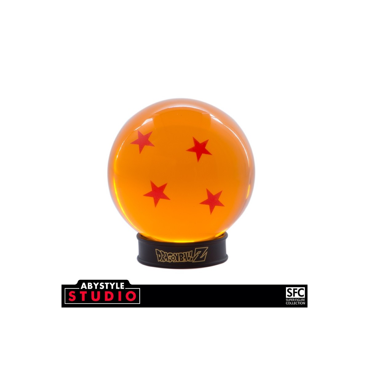 ABYstyle - Dragon Ball Z - DRAGON BALL - 4 estrellas bola de cristal 75 mm + base