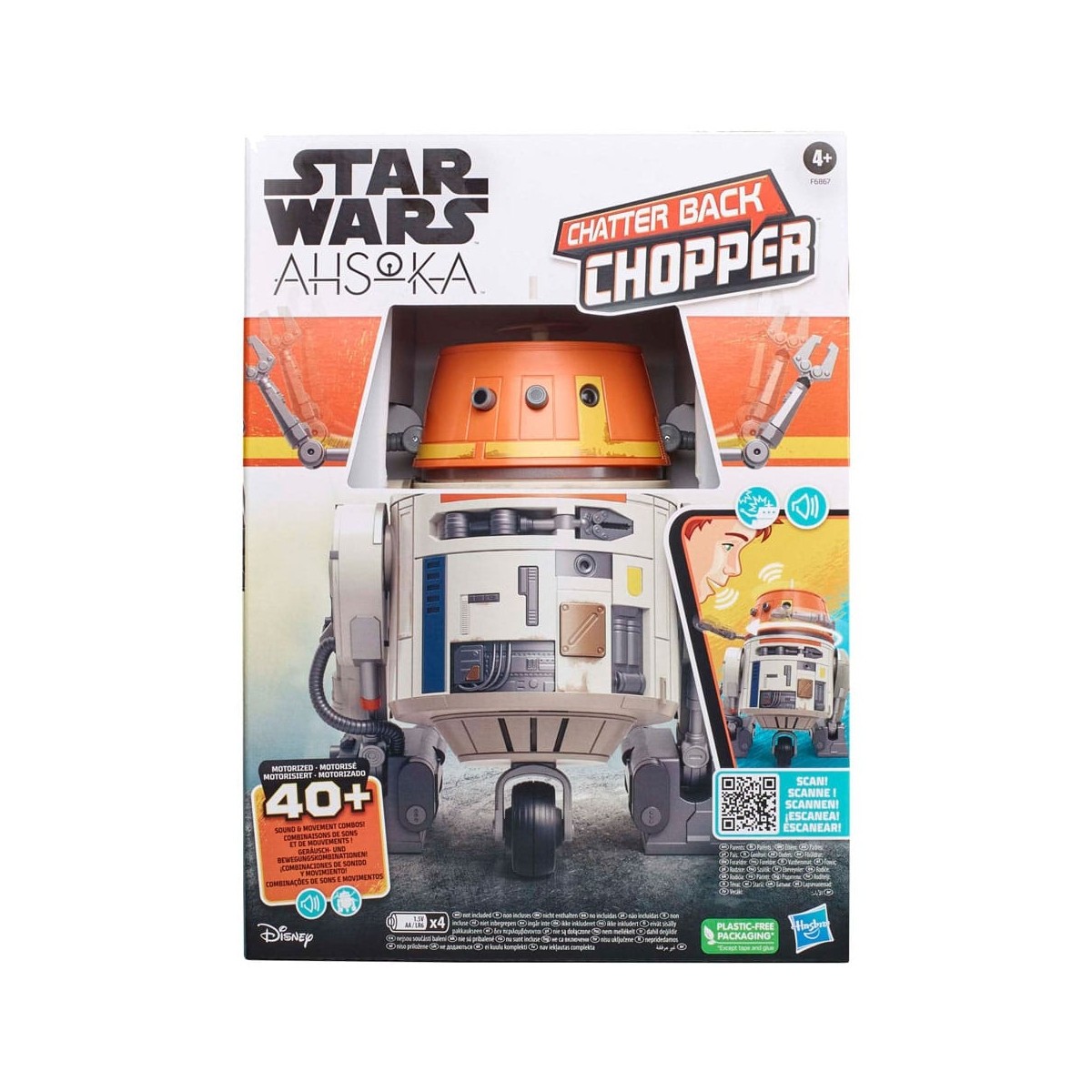 Hasbro Star Wars - Chatter Back Chopper Animatronic - Star Wars: Ahsoka