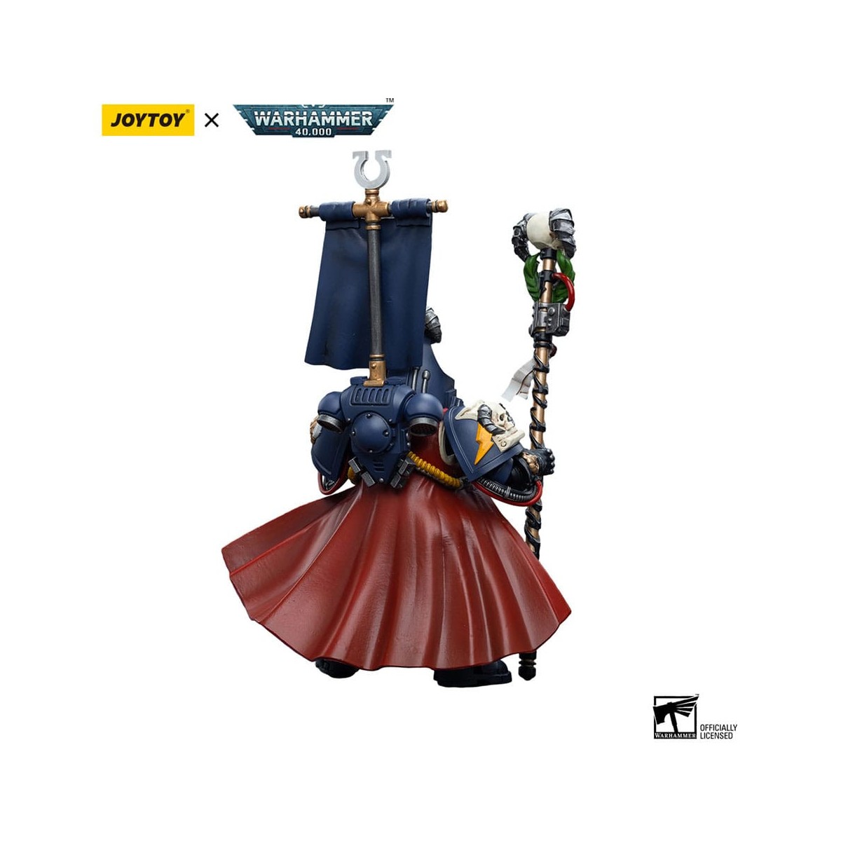JoyToy Marines Espaciales - Ultramarines - Jefe Bibliotecario Tigurius 1/18 - Warhammer 40K