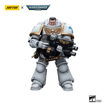 JoyToy Marines Espaciales - Cónsules Blancos - Intercesor 1 1/18 - Warhammer 40K