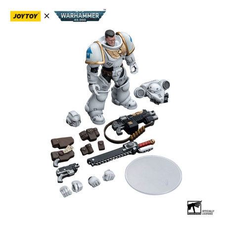 JoyToy Marines Espaciales - Cónsules Blancos - Intercesor 1 1/18 - Warhammer 40K