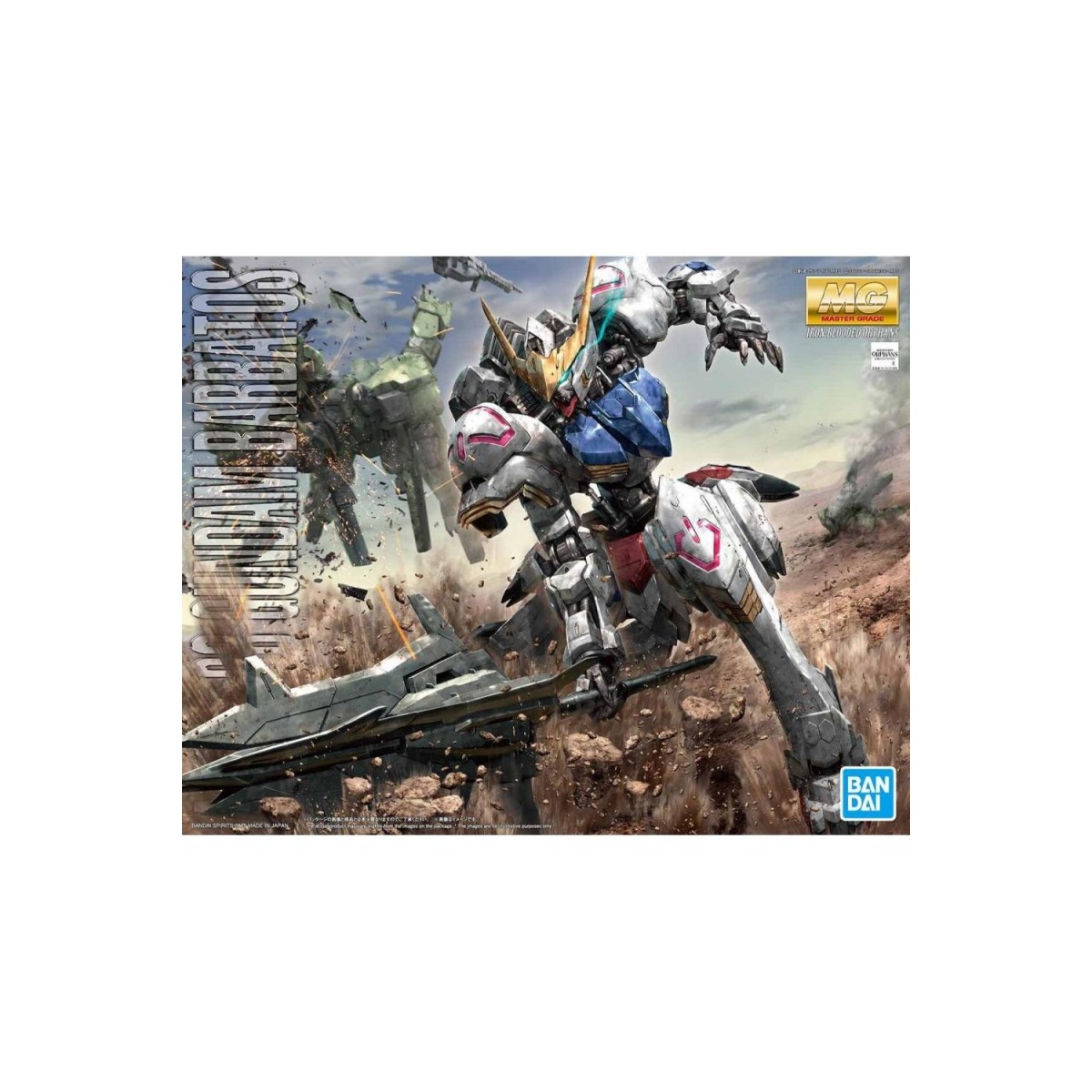 Bandai - Gunpla - 1/100 MG - BARBATOS - Mobile Suit Gundam ORFANOS DE HIERRO