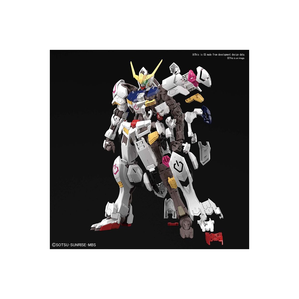 Bandai - Gunpla - 1/100 MG - BARBATOS - Mobile Suit Gundam ORFANOS DE HIERRO