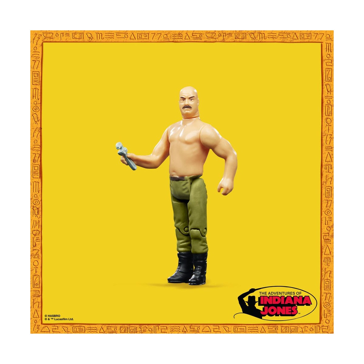 Hasbro - Mecánico alemán - Indiana Jones: En Busca del Arca Perdida - La Colección Retro