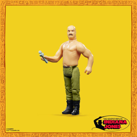 Hasbro - Mecánico alemán - Indiana Jones: En Busca del Arca Perdida - La Colección Retro