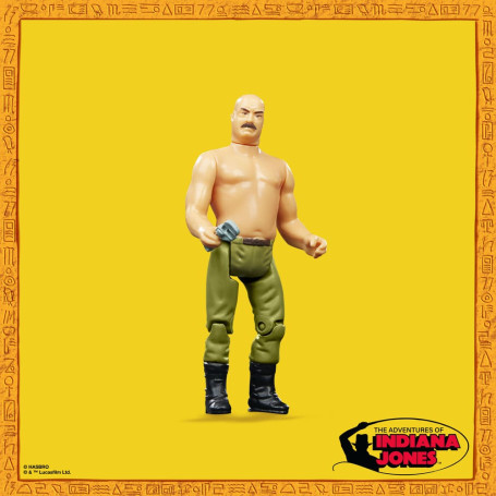 Hasbro - Mecánico alemán - Indiana Jones: En Busca del Arca Perdida - La Colección Retro
