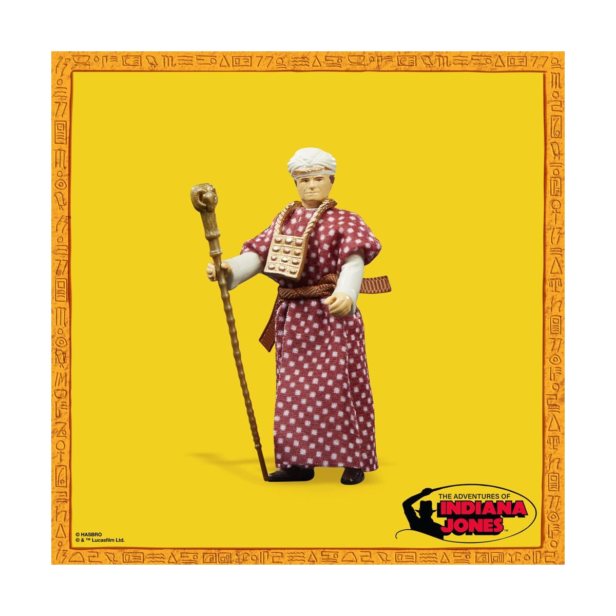 Hasbro - Belloq Ceremonial - Indiana Jones: En Busca del Arca Perdida - La Colección Retro