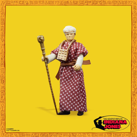Hasbro - Belloq Ceremonial - Indiana Jones: En Busca del Arca Perdida - La Colección Retro