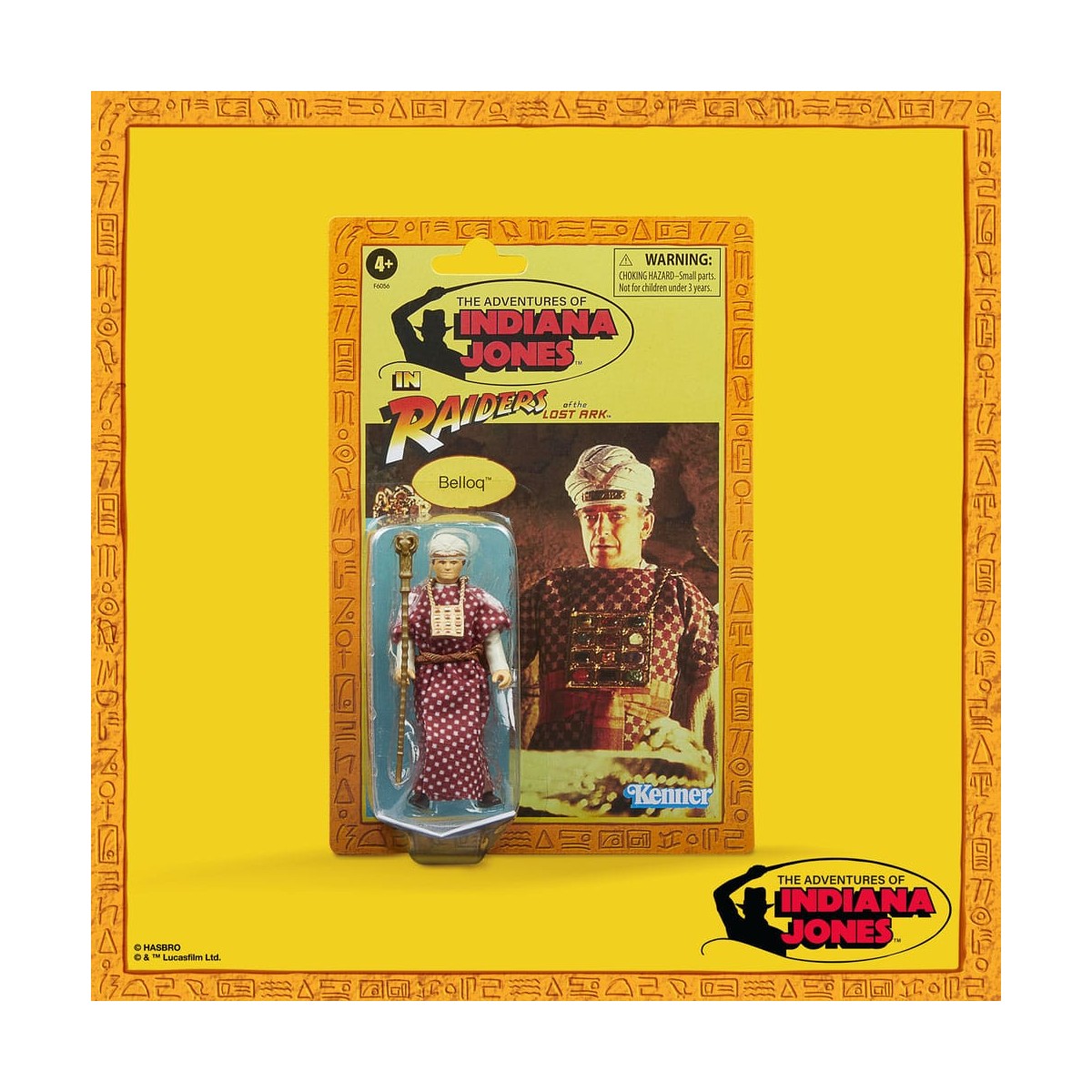 Hasbro - Belloq Ceremonial - Indiana Jones: En Busca del Arca Perdida - La Colección Retro
