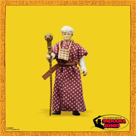 Hasbro - Belloq Ceremonial - Indiana Jones: En Busca del Arca Perdida - La Colección Retro