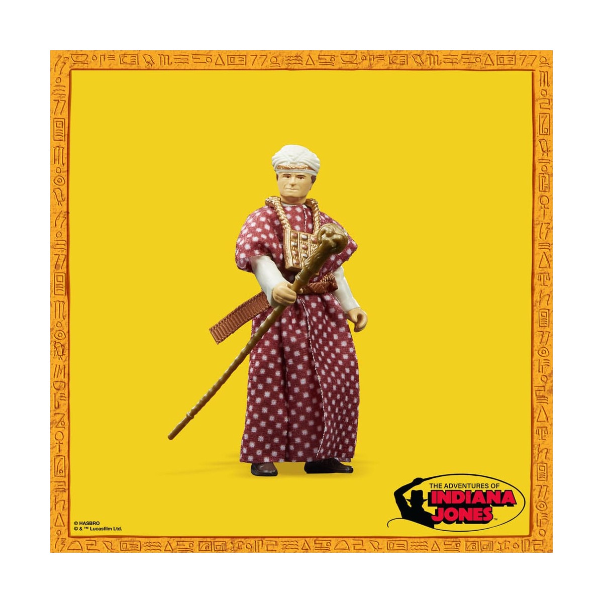 Hasbro - Belloq Ceremonial - Indiana Jones: En Busca del Arca Perdida - La Colección Retro