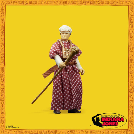 Hasbro - Belloq Ceremonial - Indiana Jones: En Busca del Arca Perdida - La Colección Retro
