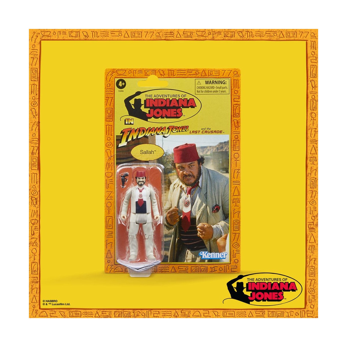 Hasbro - Sallah - Indiana Jones y la Última Cruzada - La Colección Retro