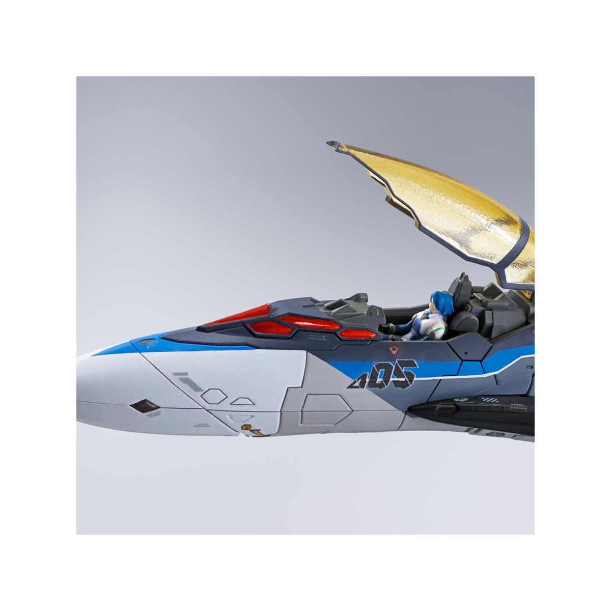 Tamashii Bandai - VF-31AX (Uso Hayate Immelmann) Kairos-Plus DX Chogokin - Macross Delta: ¡¡¡¡¡¡Absolute Live!!!!!!