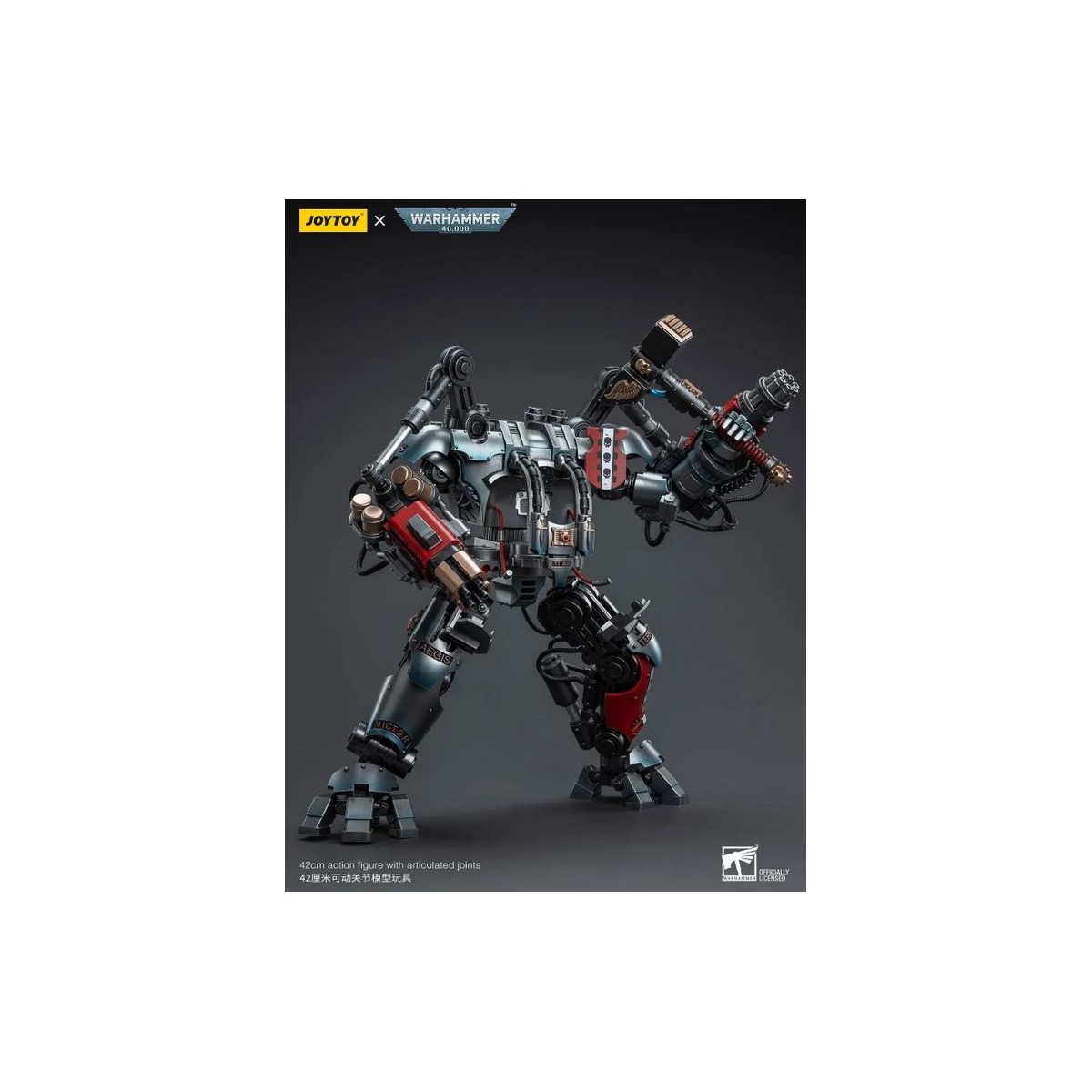 JoyToy Marines Espaciales - Caballeros Grises - Nemesis Dreadknight 1/18 - Warhammer 40K
