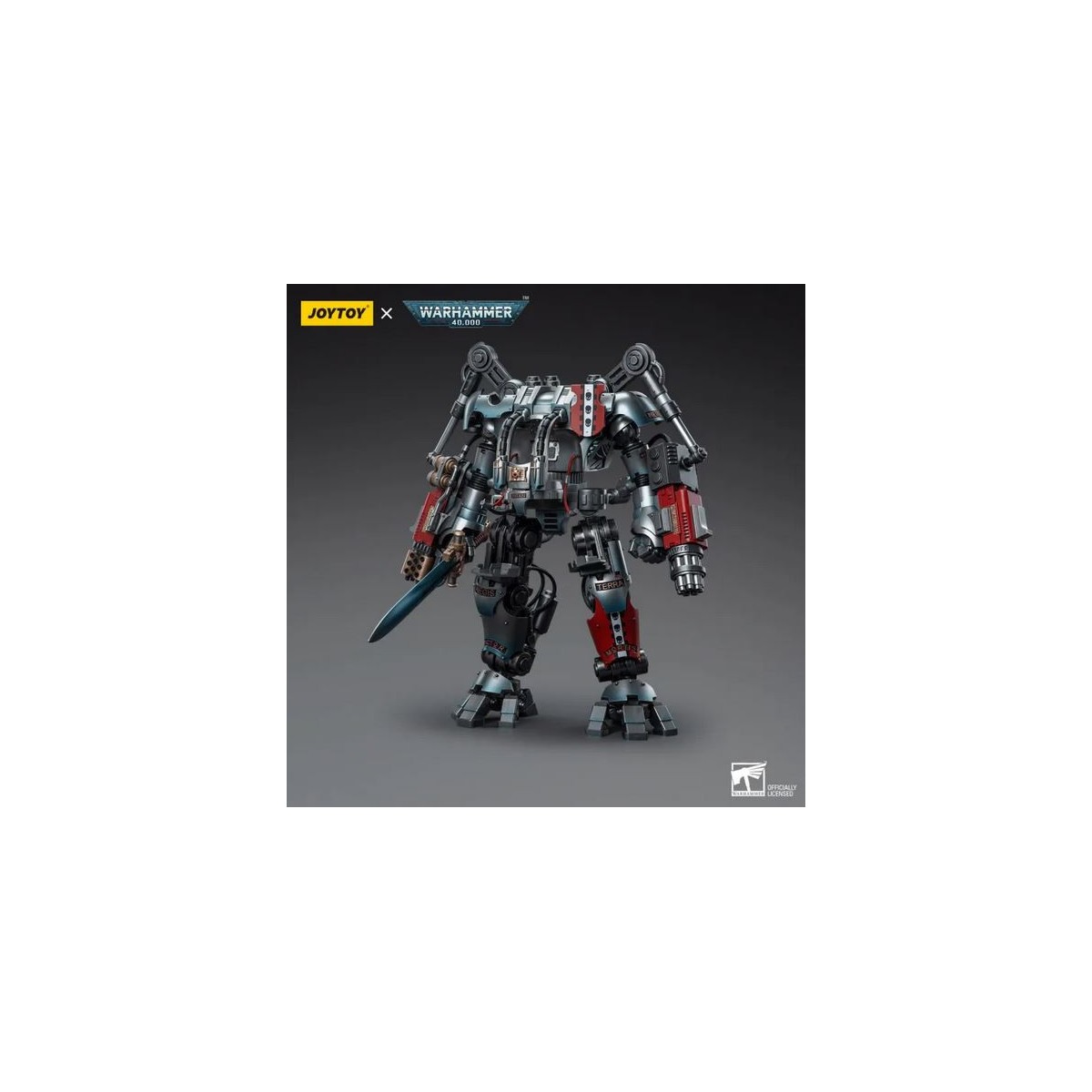 JoyToy Marines Espaciales - Caballeros Grises - Nemesis Dreadknight 1/18 - Warhammer 40K