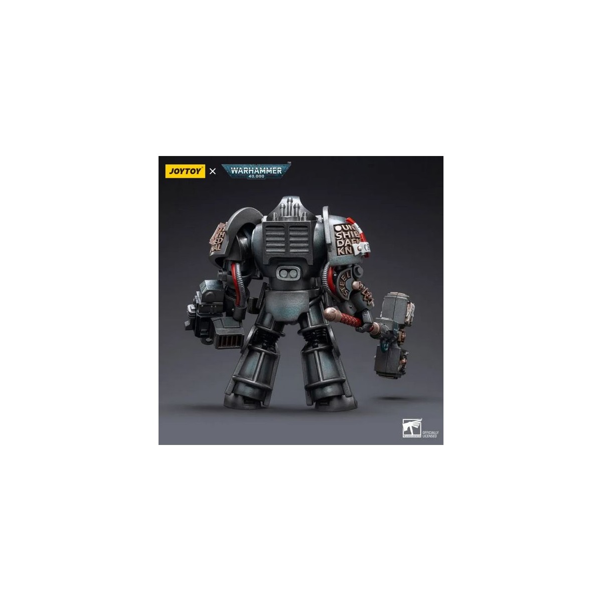 JoyToy Space marines - Caballeros Grises - Nemesis Dreadknight con Caballero Gris 1/18 - Warhammer 40K