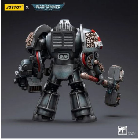 JoyToy Space marines - Caballeros Grises - Nemesis Dreadknight con Caballero Gris 1/18 - Warhammer 40K