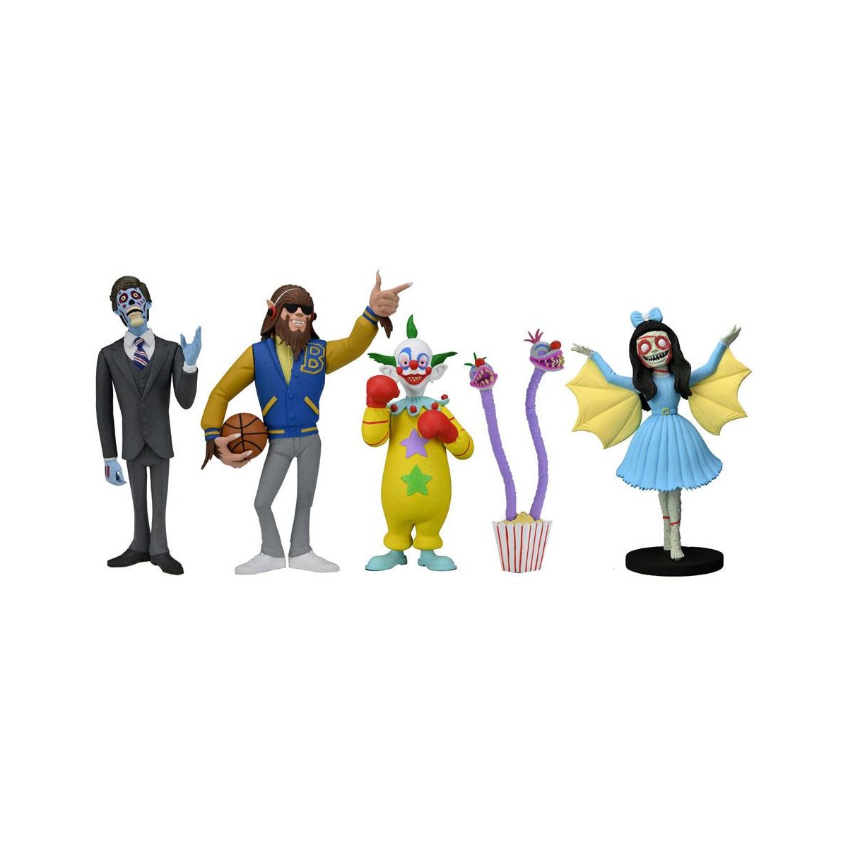 Neca - Toony Terrors - Shorty - Ghouliana - Teen Wolf - Alien en traje - Serie 7