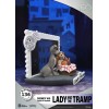 Beast Kingdom Disney - D-Stage PVC Diorama La Bella y el Vagabundo - Disney 100 Años de Maravilla