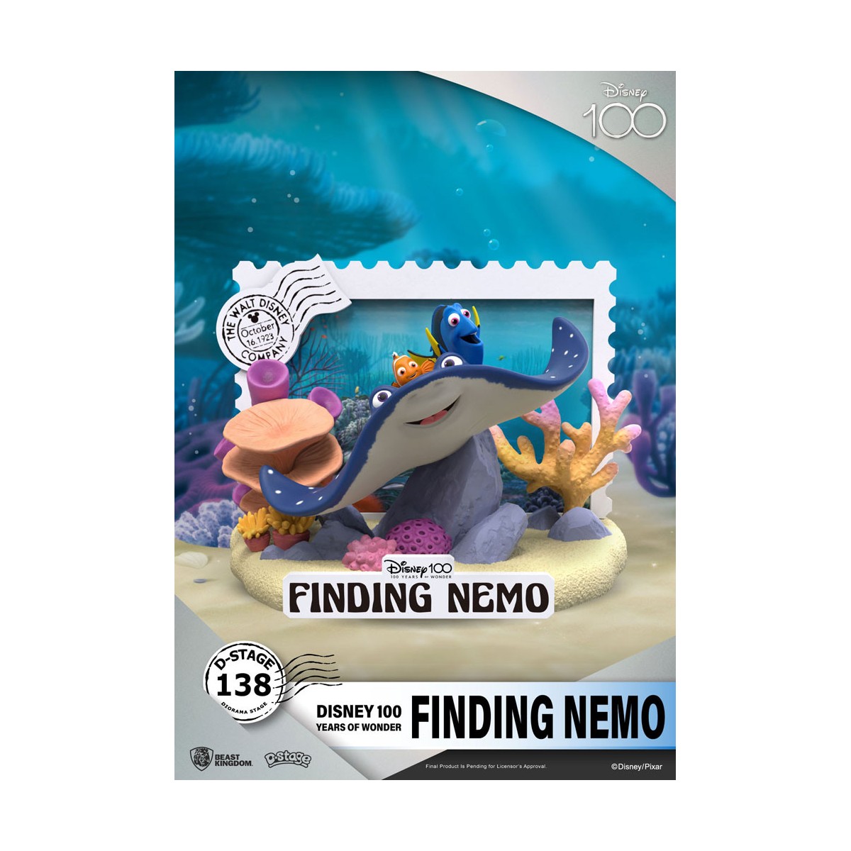 Beast Kingdom Disney - D-Stage PVC Diorama El Mundo de Nemo - Disney 100 Años de Maravilla